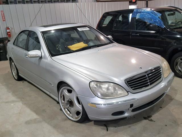 WDBNG75J92A279018 - 2002 MERCEDES-BENZ S 500 GRAY photo 1