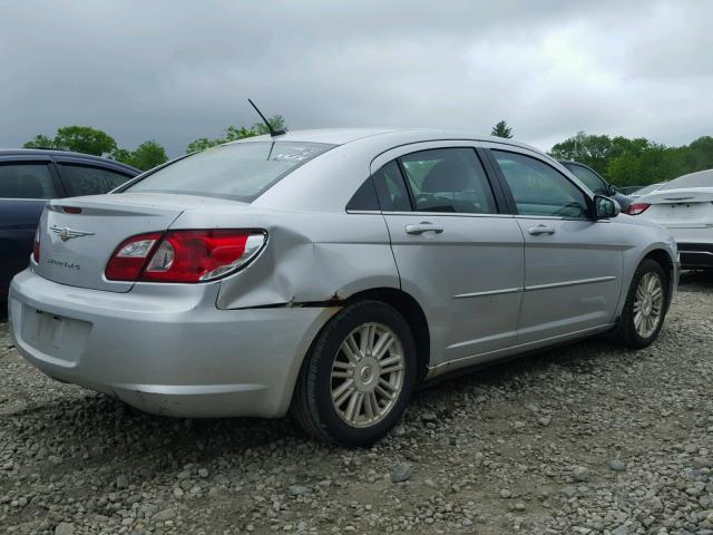 1C3LC46K97N512815 - 2007 CHRYSLER SEBRING SILVER photo 4