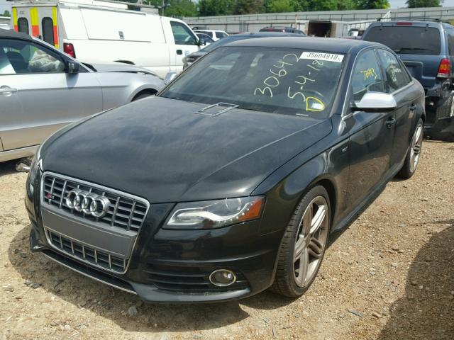 WAUDGAFLXAA036663 - 2010 AUDI S4 PREMIUM BLACK photo 2