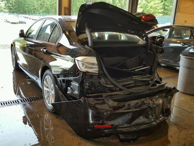 WBA8A3C5XHK691513 - 2017 BMW 320 XI BLACK photo 3