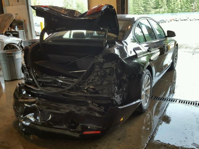 WBA8A3C5XHK691513 - 2017 BMW 320 XI BLACK photo 4