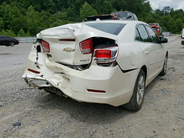 1G11C5SL8EF197576 - 2014 CHEVROLET MALIBU 1LT თეთრი ფოტო 4