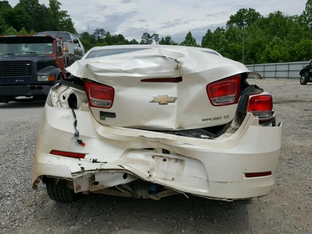 1G11C5SL8EF197576 - 2014 CHEVROLET MALIBU 1LT თეთრი ფოტო 9