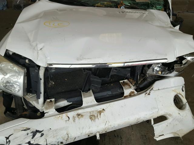 1GKDT13S572155383 - 2007 GMC ENVOY WHITE photo 7