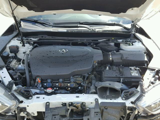 19UUB3F77JA001127 - 2018 ACURA TLX ADVANC WHITE photo 7