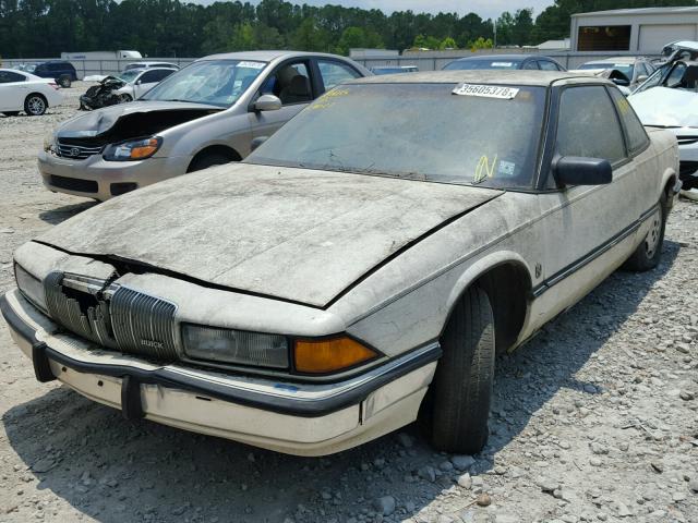 2G4WD14W5J1519680 - 1988 BUICK REGAL LIMI WHITE photo 2