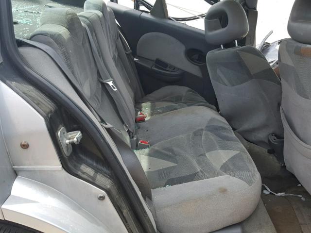 1G8AL52F93Z111067 - 2003 SATURN ION LEVEL SILVER photo 6