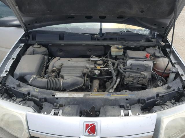 1G8AL52F93Z111067 - 2003 SATURN ION LEVEL SILVER photo 7