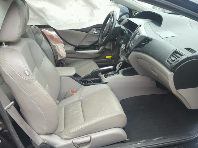 2HGFG3B13CH523611 - 2012 HONDA CIVIC EXL 黑色 照片 5