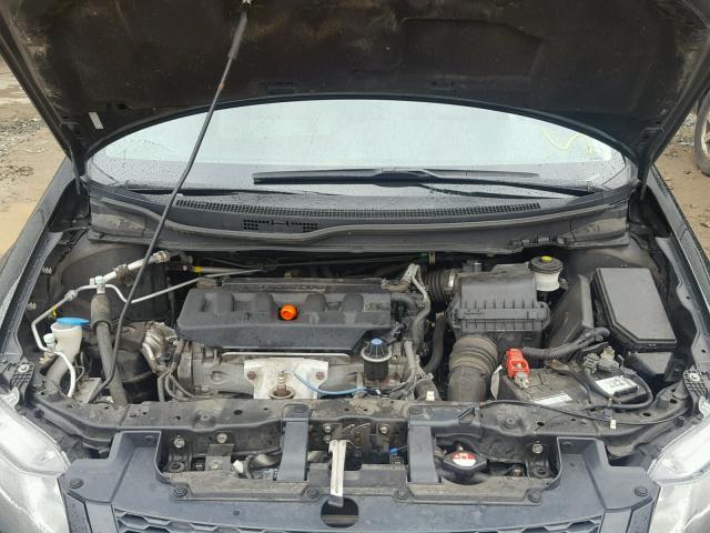 2HGFG3B13CH523611 - 2012 HONDA CIVIC EXL 黑色 照片 7