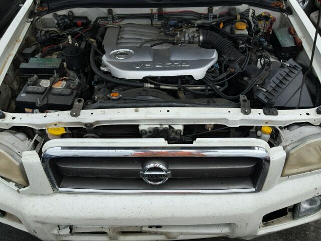 JN8DR09X22W667308 - 2002 NISSAN PATHFINDER WHITE photo 7