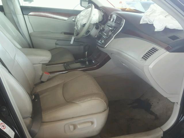4T1BK3DB0CU449798 - 2012 TOYOTA AVALON BAS BLACK photo 5