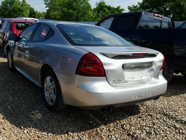 2G2WR554X71194306 - 2007 PONTIAC GRAND PRIX ვერცხლისფერი ფოტო 3