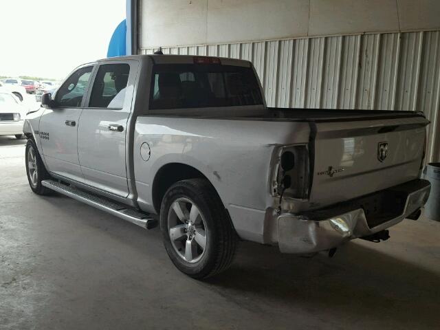 1C6RR6LT2FS561861 - 2015 RAM 1500 SLT SILVER photo 3