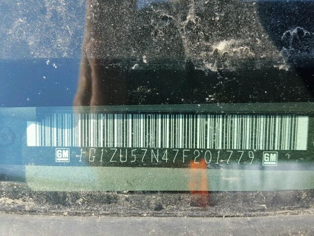 1G1ZU57N47F201779 - 2007 CHEVROLET MALIBU LTZ 米色 照片 10