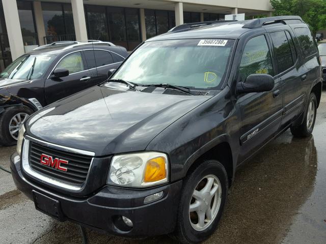 1GKET16S146221822 - 2004 GMC ENVOY XL GREEN photo 2