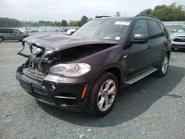 5UXZV8C58D0C16541 - 2013 BMW X5 XDRIVE5 შავი ფოტო 2