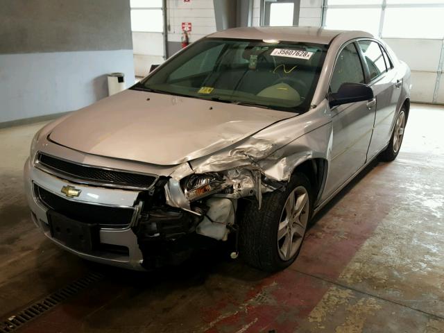 1G1ZB5E11BF208056 - 2011 CHEVROLET MALIBU LS SILVER photo 2