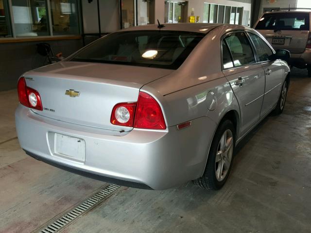 1G1ZB5E11BF208056 - 2011 CHEVROLET MALIBU LS SILVER photo 4