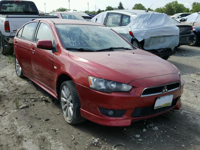 JA3AU86UX8U007056 - 2008 MITSUBISHI LANCER GTS RED photo 1