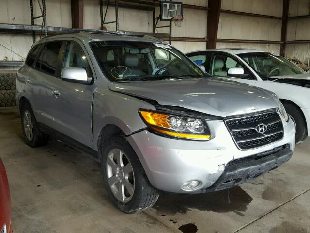 5NMSH73EX9H276202 - 2009 HYUNDAI SANTA FE S SILVER photo 1