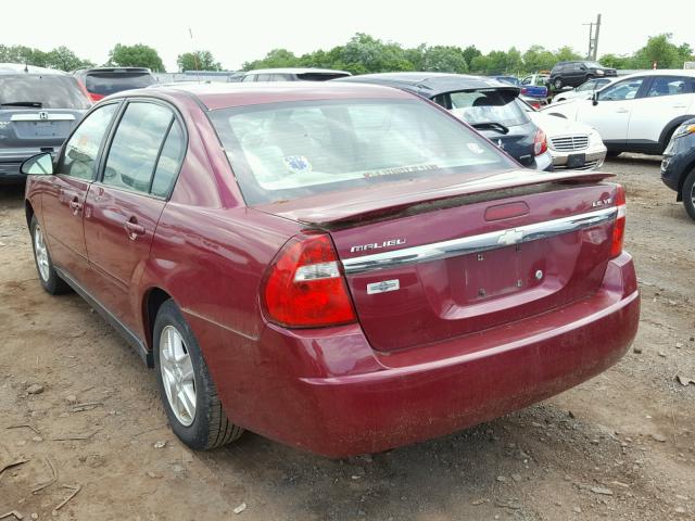 1G1ZT54814F207083 - 2004 CHEVROLET MALIBU LS 红色 照片 3
