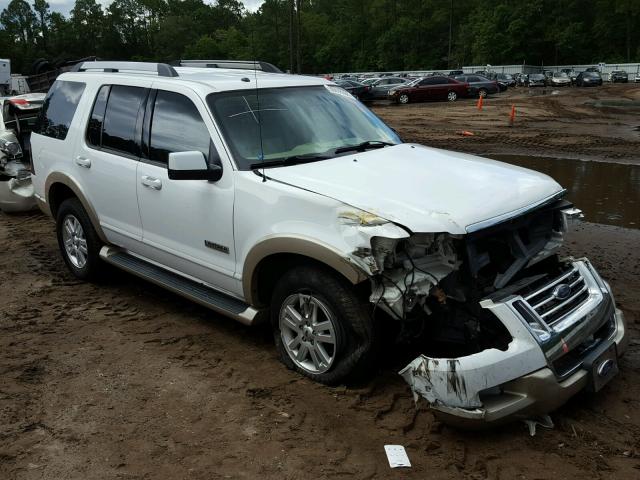 1FMEU64E26UA96598 - 2006 FORD EXPLORER E WHITE photo 1