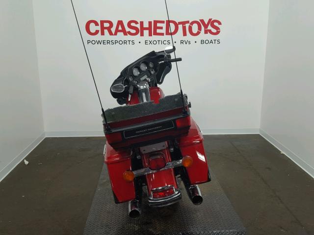 1HD1KEM11DB671510 - 2013 HARLEY-DAVIDSON FLHTK ELEC 红色 照片 4