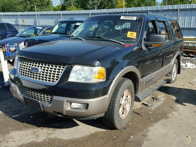 1FMFU18L93LA58433 - 2003 FORD EXPEDITION BLACK photo 2