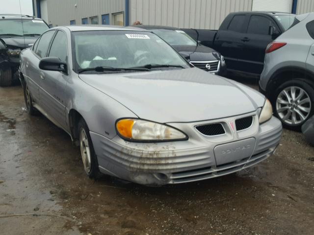 1G2NF52E4YC500123 - 2000 PONTIAC GRAND AM S Gümüş foto 1