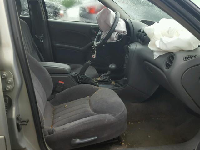 1G2NF52E4YC500123 - 2000 PONTIAC GRAND AM S Gümüş foto 5