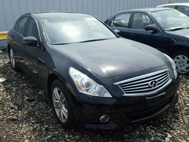 JN1CV6AR4DM761548 - 2013 INFINITI G37 AWD BLACK photo 1