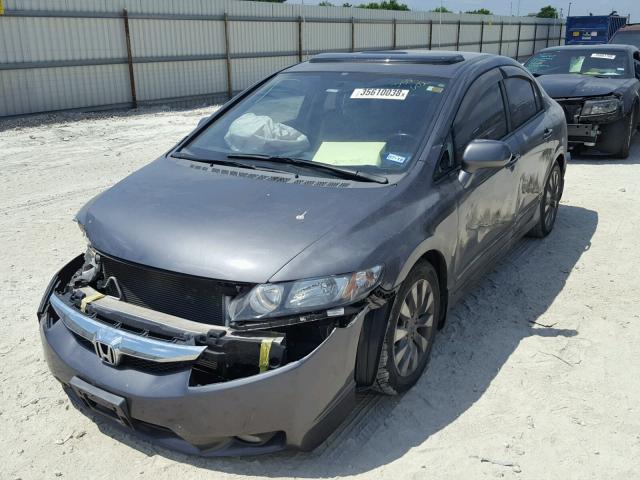 2HGFA16909H358602 - 2009 HONDA CIVIC EXL გრაფიტი ფოტო 2