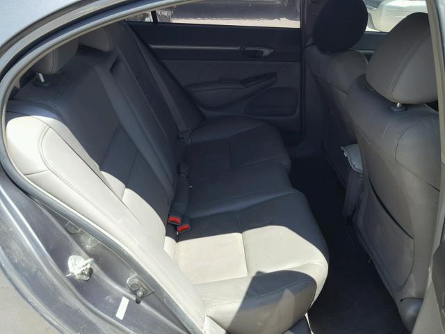 2HGFA16909H358602 - 2009 HONDA CIVIC EXL გრაფიტი ფოტო 6