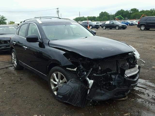 JN1AJ0HR5BM852220 - 2011 INFINITI EX35 BASE BLACK photo 1