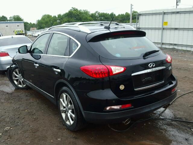 JN1AJ0HR5BM852220 - 2011 INFINITI EX35 BASE BLACK photo 3