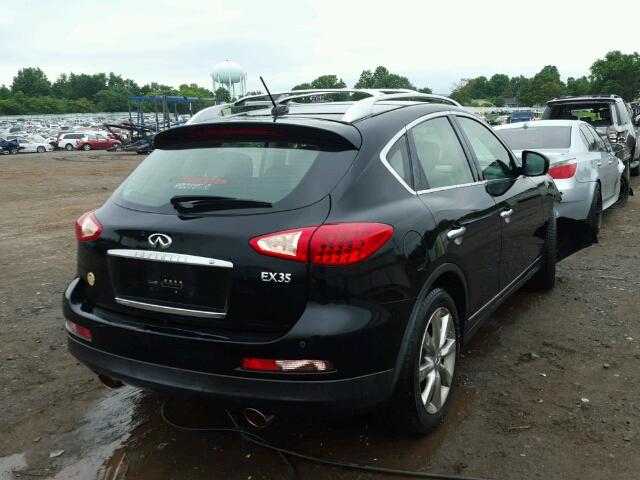 JN1AJ0HR5BM852220 - 2011 INFINITI EX35 BASE BLACK photo 4