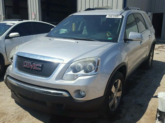 1GKLRMED5AJ116106 - 2010 GMC ACADIA SLT ვერცხლისფერი ფოტო 2