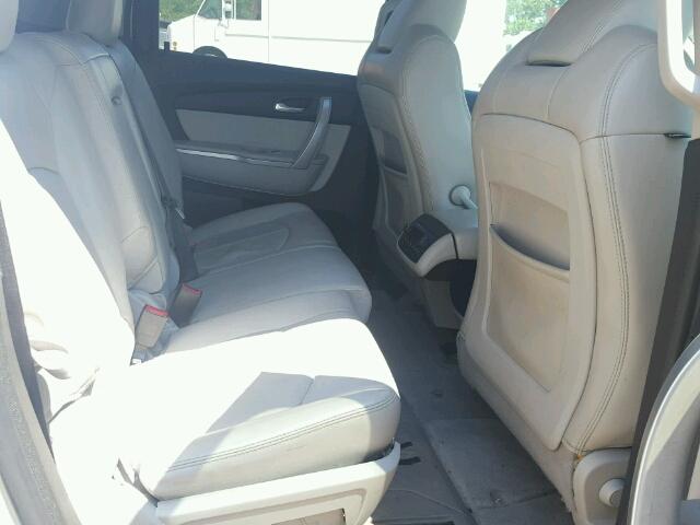 1GKLRMED5AJ116106 - 2010 GMC ACADIA SLT ვერცხლისფერი ფოტო 6