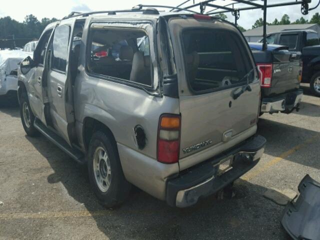 1GKEC16TX1J243464 - 2001 GMC YUKON XL C BEIGE photo 3