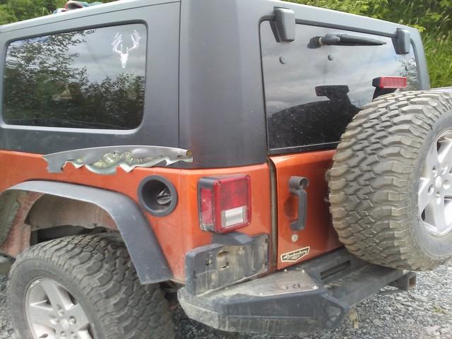 1J4AA2D16AL222102 - 2010 JEEP WRANGLER S ORANGE photo 3