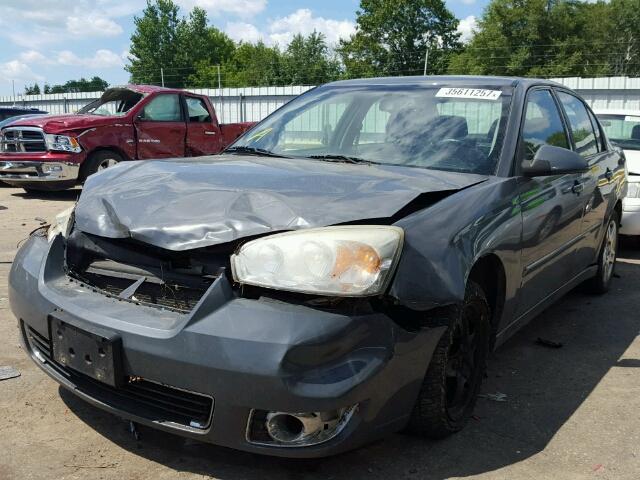 1G1ZT58N47F189991 - 2007 CHEVROLET MALIBU LT GRAY photo 2