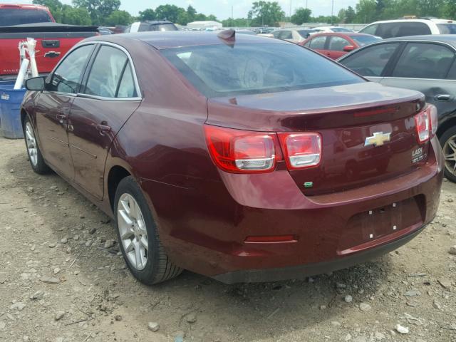 1G11C5SL2FF143191 - 2015 CHEVROLET MALIBU 1LT 栗色 照片 3