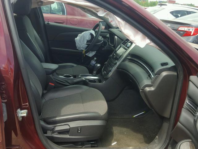 1G11C5SL2FF143191 - 2015 CHEVROLET MALIBU 1LT 栗色 照片 5