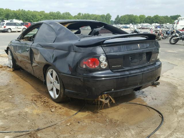 6G2VX12U26L566778 - 2006 PONTIAC GTO BLACK photo 3