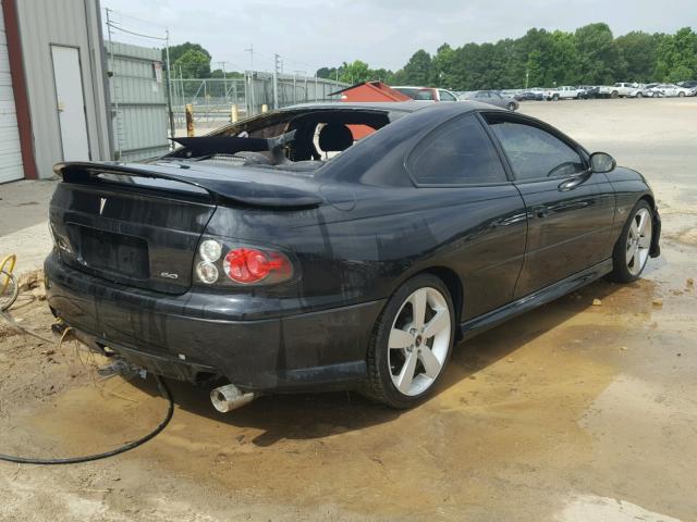 6G2VX12U26L566778 - 2006 PONTIAC GTO BLACK photo 4