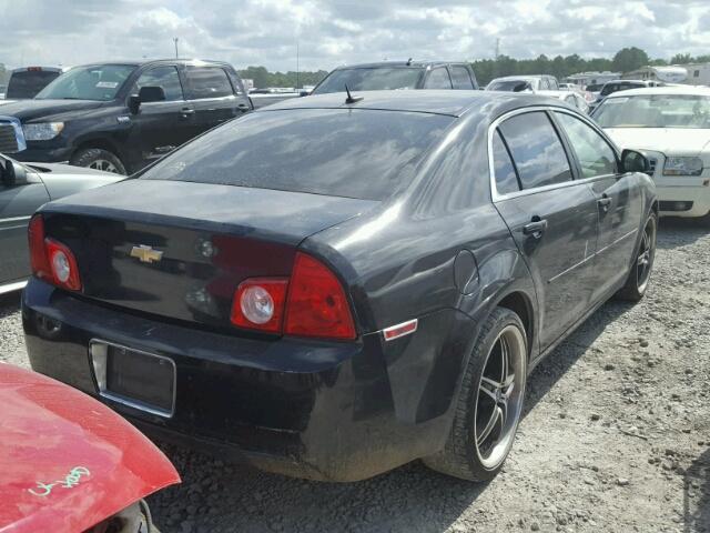 1G1ZB5EB7A4125900 - 2010 CHEVROLET MALIBU LS 黑色 照片 4