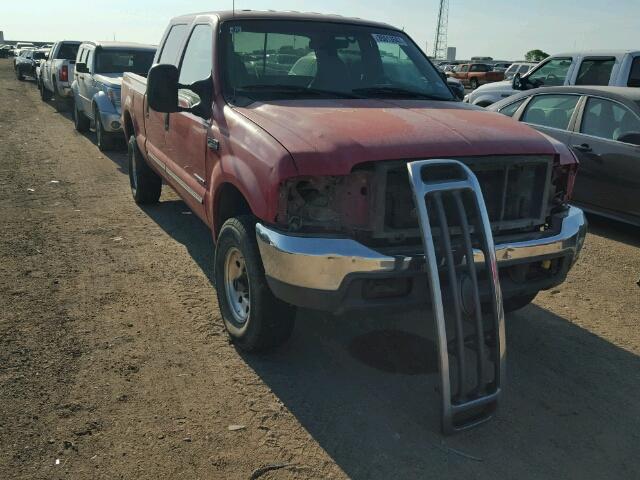 1FTNW21F4YEA33231 - 2000 FORD F250 SUPER RED photo 1