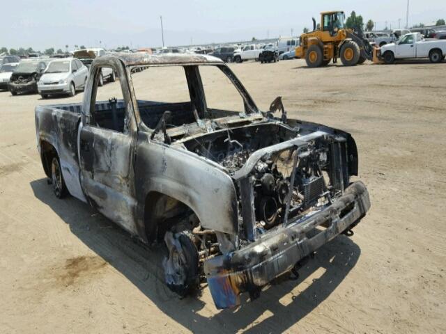 1GCEK14T95Z323010 - 2005 CHEVROLET SILVERADO BURN photo 1