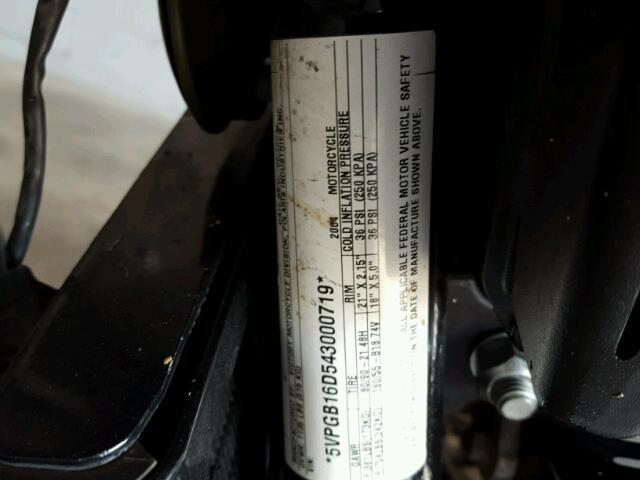 5VPGB16D543000719 - 2004 VICTORY MOTORCYCLES VEGAS BLACK photo 10